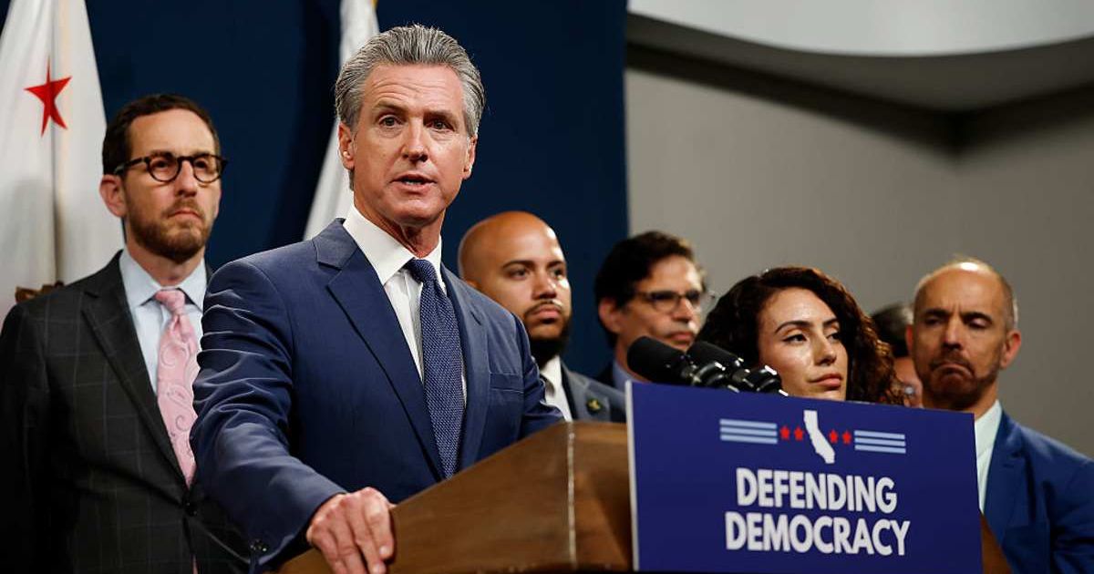 California Gov. Gavin Newsom holds a bill signing event on August 21, 2025 (Cover Image Source: Getty Images | Photo by Justin Sullivan)