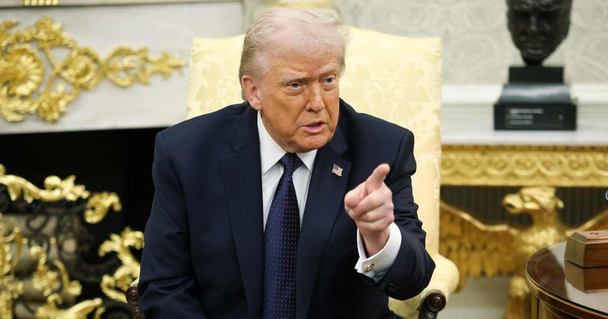 President Donald Trump takes questions from the media in the Oval Office of the White House on March 03, 2026 (Cover Image Source: Getty Images | Photo by Win McNamee)