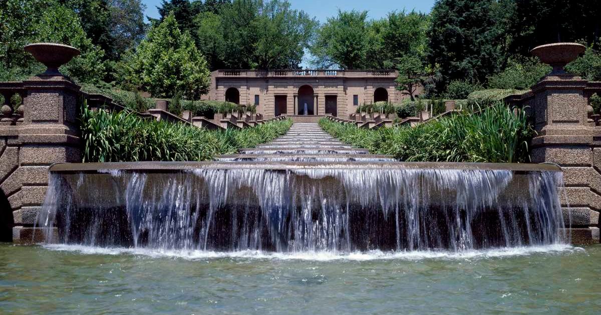 A 13-basin cascade fountain at Meridian Hill Park in the Columbia Heights neighborhood of Washington, D.C (Cover Image Source: Getty Images | Photo by Carol M. Highsmith/Buyenlarge)