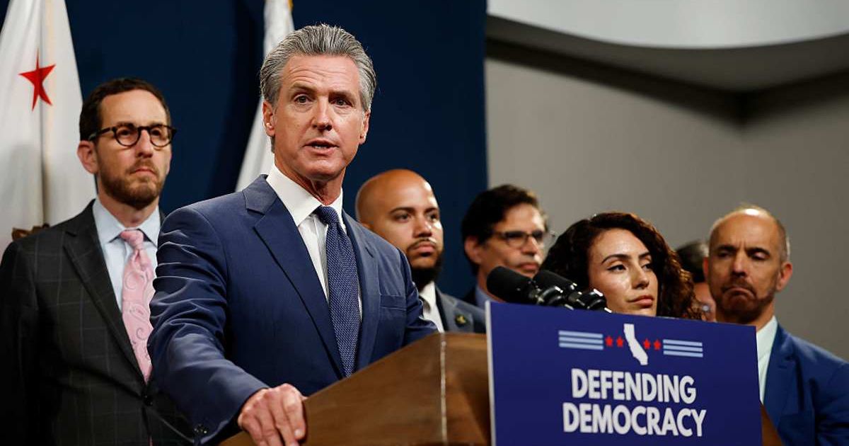 California Gov. Gavin Newsom holds a bill signing event on August 21, 2025 (Cover Image Source: Getty Images | Photo by Justin Sullivan)
