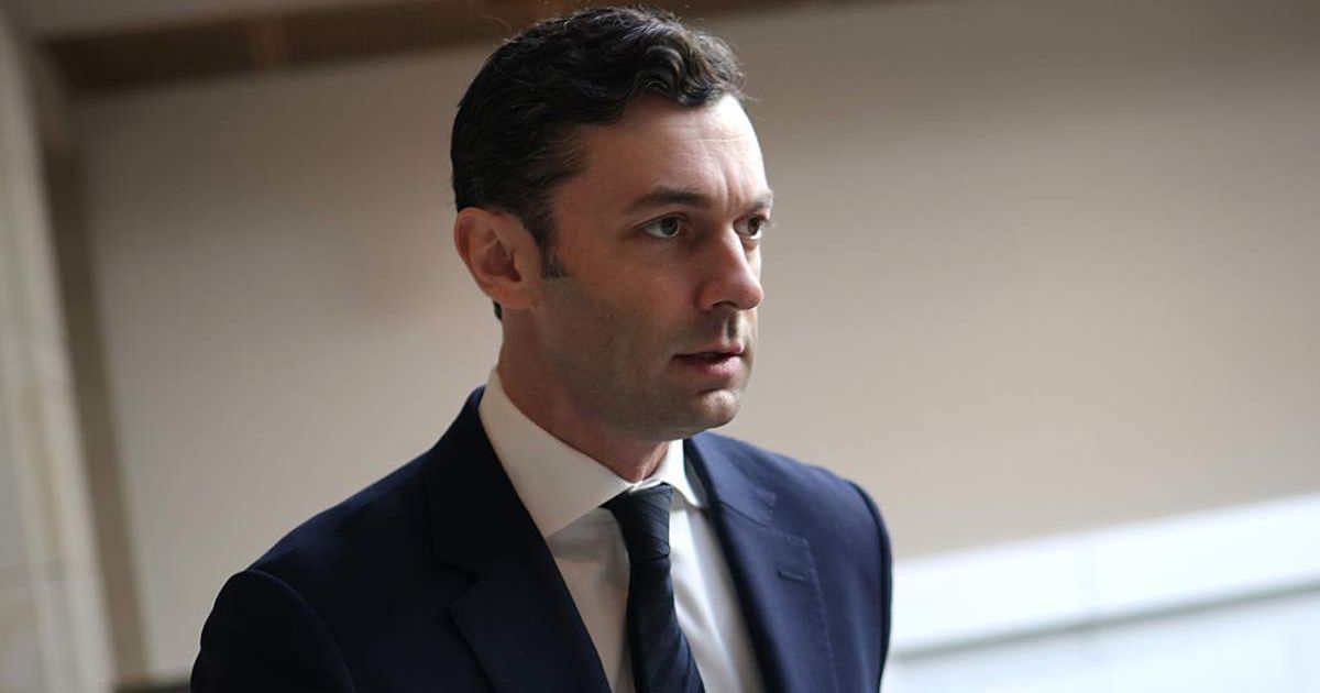 Sen. Jon Ossoff (D-GA) leaves a Senate Armed Services Committee classified briefing on Operation Absolute Resolve in the U.S. Capitol on January 13, 2026. (Photo by Kevin Dietsch/Getty Images)