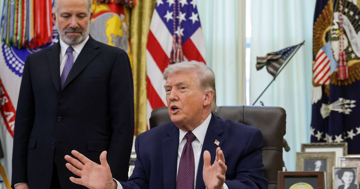 President Donald Trump answers questions after signing an executive order to limit mail-in voting in the Oval Office of the White House in Washington, DC. (Cover Image Source: Getty Image | Photo by Alex Wong)