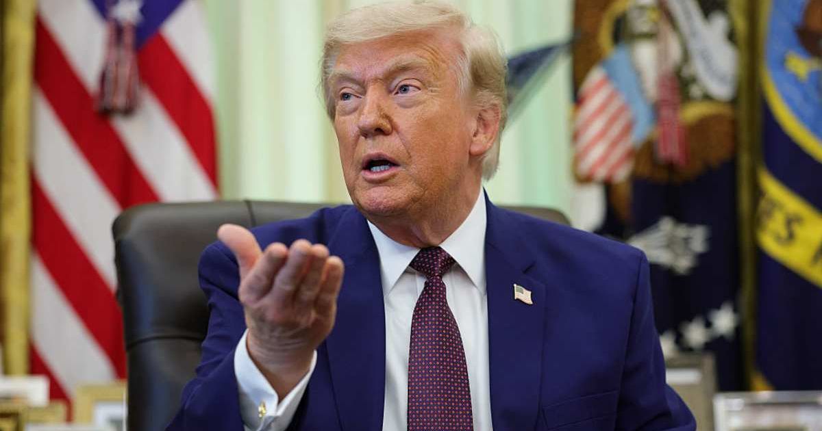 President Donald Trump speaks during an event in the Oval Office of the White House on June 03, 2026 (Cover Image Source: Getty Images | Photo by Kevin Dietsch)